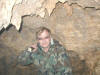 "Frankenstein Cave" Me in the Cave, Ozark Wildlife Area, Ozark, IA - 12 April 2008