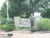 "Welcome to Walcott, Walcott, IA - 11 July 2009