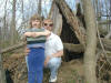 Me and Sianna at "Stew's Squaw Creek Stach", 09 April 2005