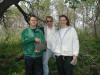 Daniel, Me & Jacquie at "Timber Trail Treasure Cache"; 9 May 2005