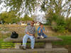 Me and Nathan at CPM-1 Return to Bear Creek; Shellsburg IA, 16 October 2005