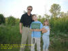 Me, Nathan & Sianna at Pleasant Creek Park - Crypto Cache