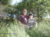 Me and Nathan at The Rusty Book Cache - 16 June 2005