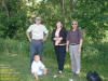 "Gotta Go" Bryan, Evan, Raelene & Me - Lininger Park, Marion IA - 20 June 2007