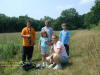 The Goodson Family at Brittanys Prairie Walk at Wickiup Hill; 17 July 2005
