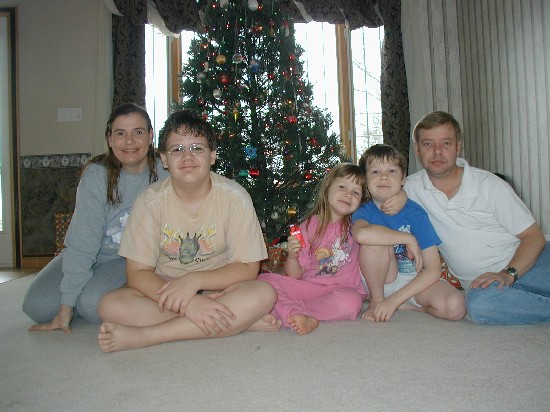 All of us, Christmas morning 25 December 2004