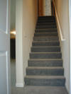 Stairs, leading up out of basement