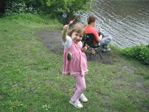 Sianna's catch of the day - 30 May 2004