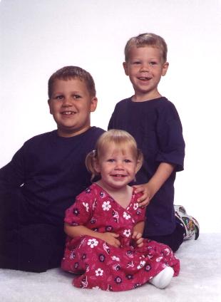 Daniel, Sianna & Nathan - 17 July 2000